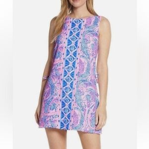 Lilly Pulitzer Pink and Blue Romper Dress